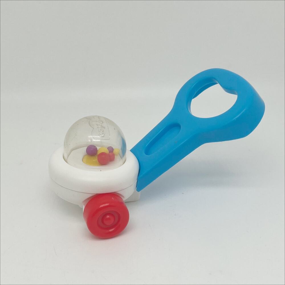 Vintage 1996 McDonald’s Fisher Price Happy Meal Under 3 Toy Corn Rattle Popper